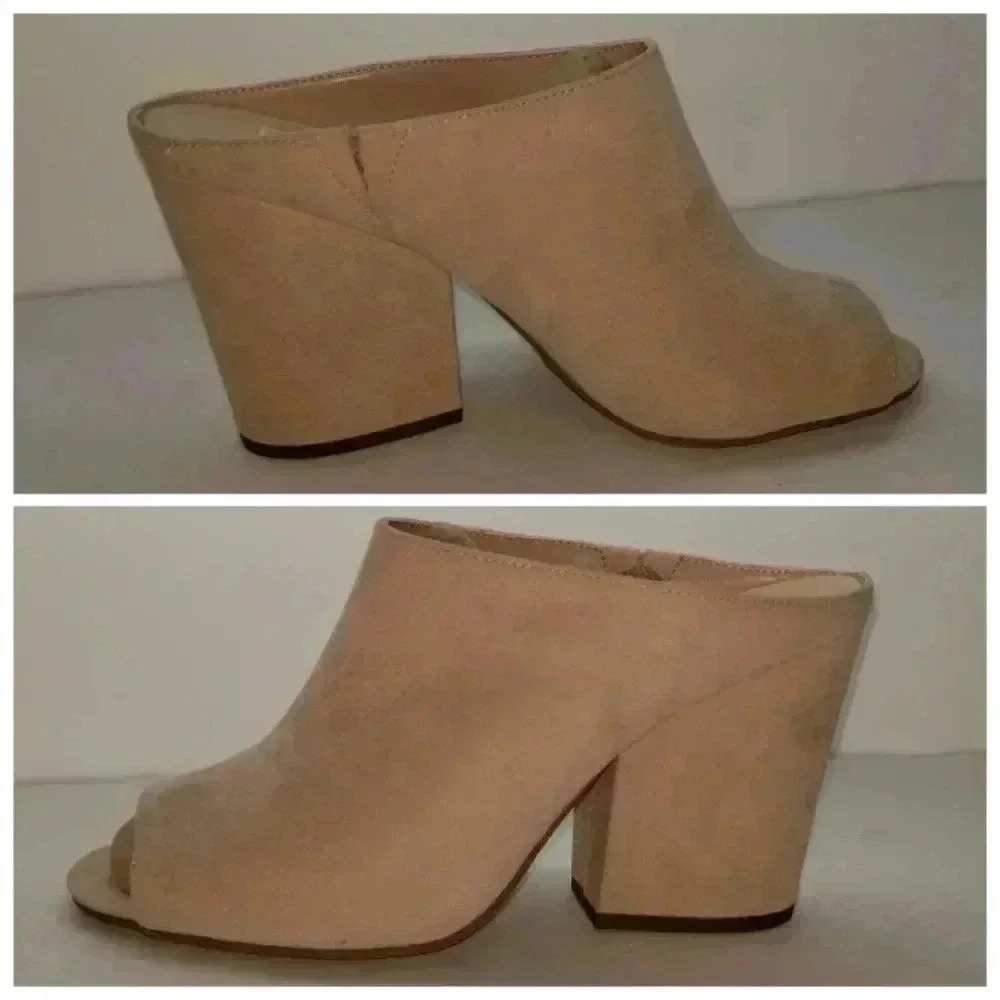 BP sandals open toe Chunky heel